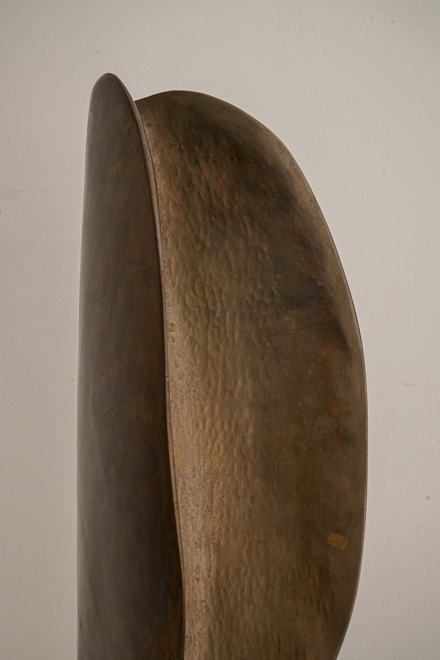 Sculpture en bronze forme libre